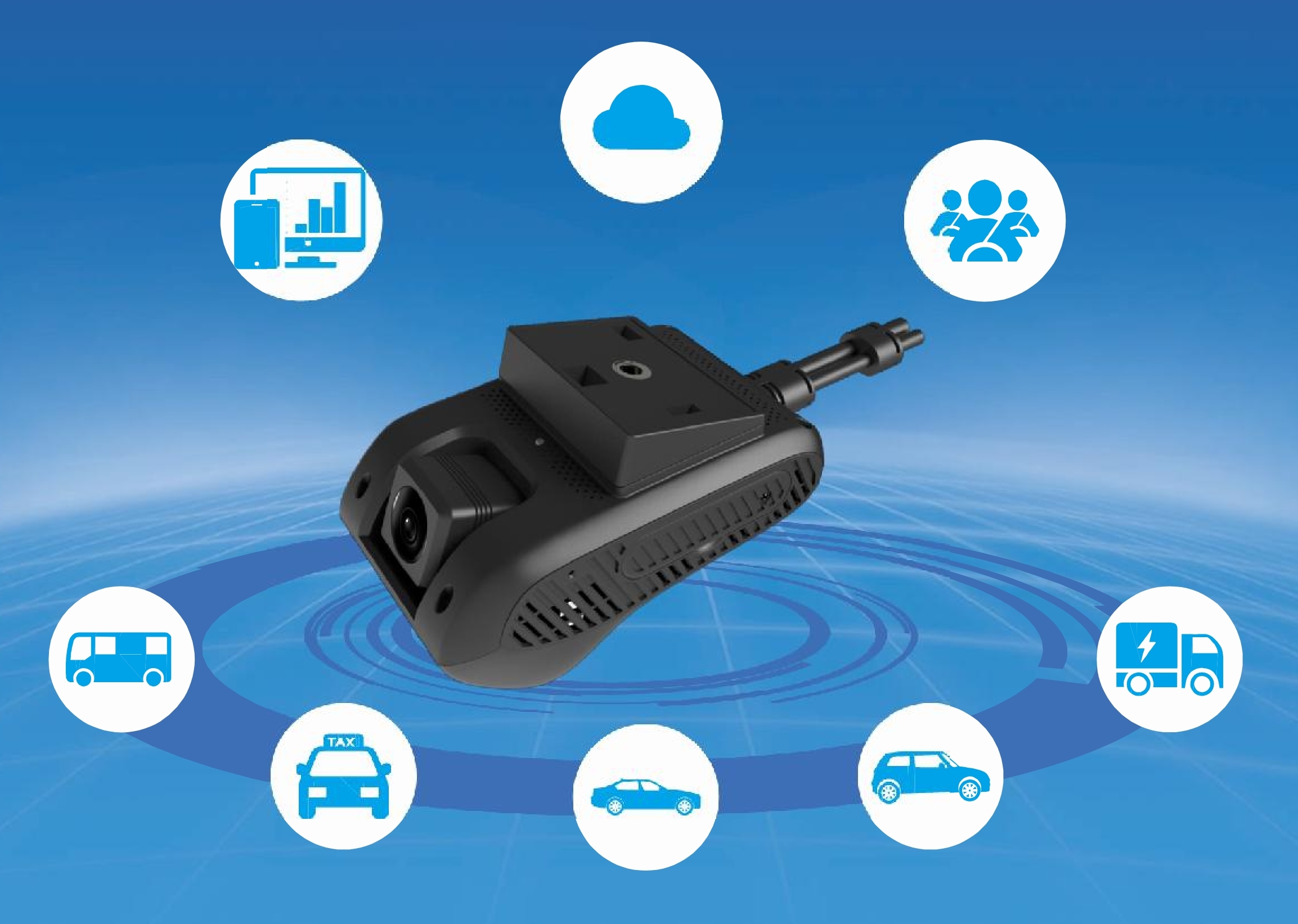 U200 GPS Tracker Online Dualcam Surveilance